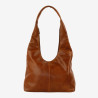 Sac hobo cuir Pauline cognac - Bear Design